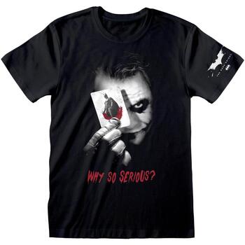 Abbigliamento T-shirts a maniche lunghe Batman: The Dark Knight  Nero