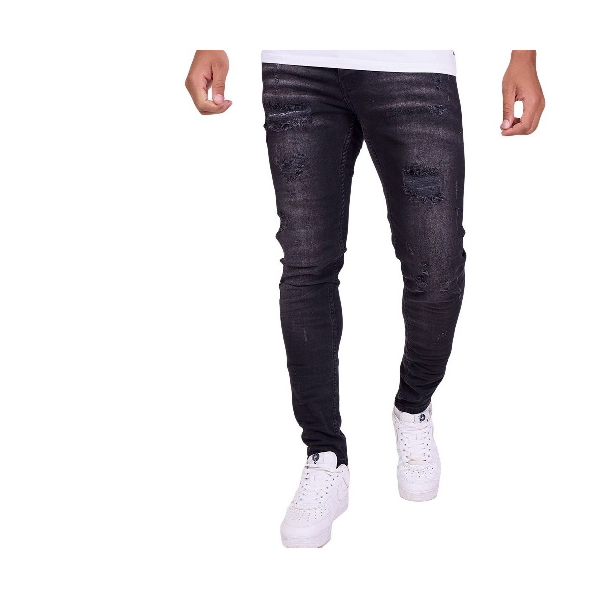 Abbigliamento Uomo Jeans Project X Paris Skinny Nero