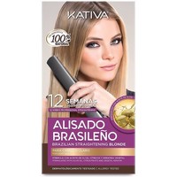 Bellezza Donna Shampoo Kativa Profesional Alisado Brasileno Pro Blonde Cofanetto 