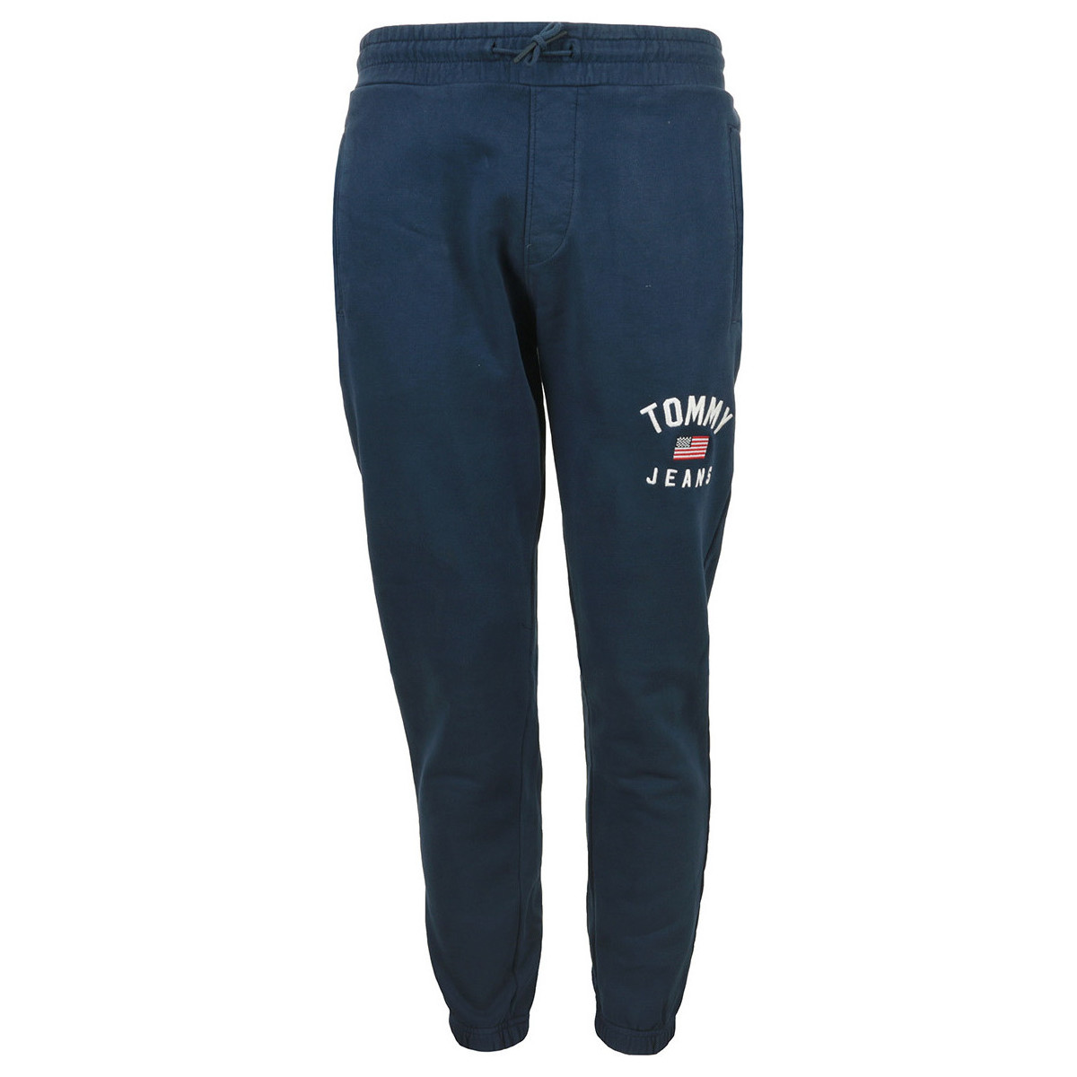 Abbigliamento Uomo Pantaloni Tommy Hilfiger Washed Logo Sweatpant Blu