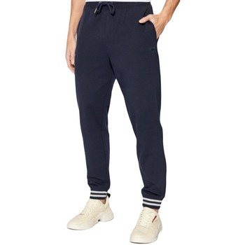 Abbigliamento Uomo Pantaloni da tuta Guess Logo triangle classic Blu