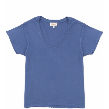 Abbigliamento Donna T-shirts a maniche lunghe Junk Food Basic Blu