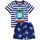 Abbigliamento Bambino Pigiami / camicie da notte Thomas & Friends NS6390 Blu