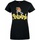 Abbigliamento Donna T-shirts a maniche lunghe Worn Animal Drummer Nero