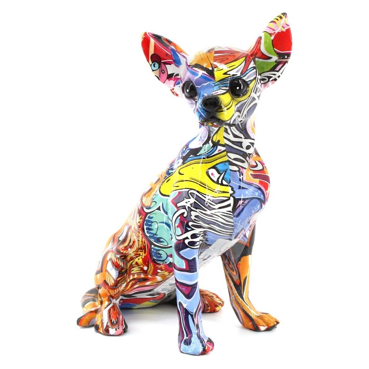 Casa Statuette e figurine Signes Grimalt Figura Chihuahua. Multicolore