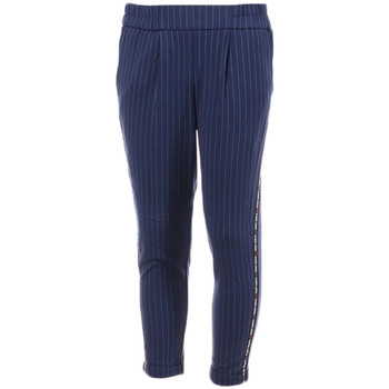 Abbigliamento Bambina Pantaloni Teddy Smith 50106170D Blu
