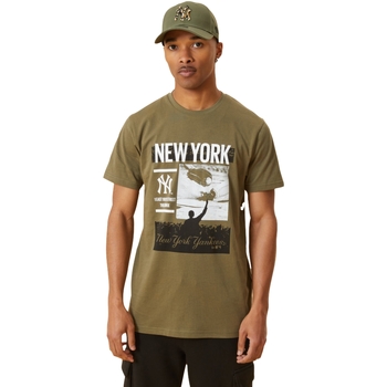 Abbigliamento Uomo T-shirt & Polo New-Era 12893120 Verde