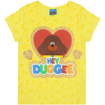 Abbigliamento Bambina T-shirts a maniche lunghe Hey Duggee Glitter Heart Multicolore