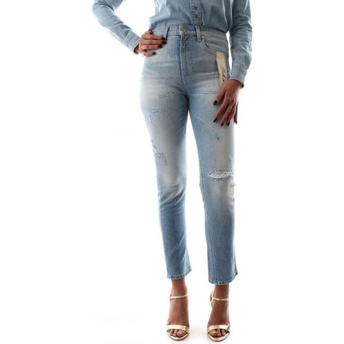 Abbigliamento Donna Jeans Guess GIRLY W2RA16 D4LZ1-TRMN Blu