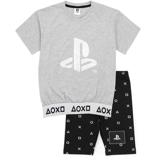 Abbigliamento Bambina Pigiami / camicie da notte Playstation NS6603 Nero