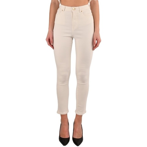 Abbigliamento Donna Jeans skynny Twin Set 176456-274840 Bianco