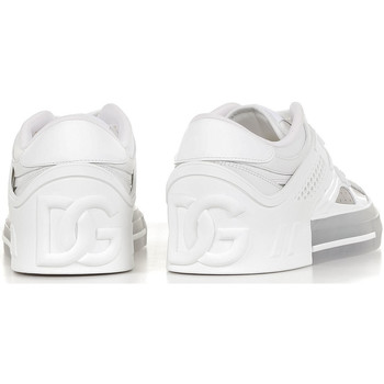 D&G Sneaker con logo Bianco