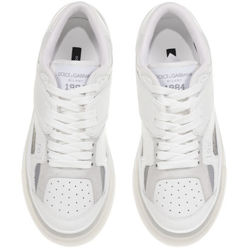 D&G Sneaker con logo Bianco
