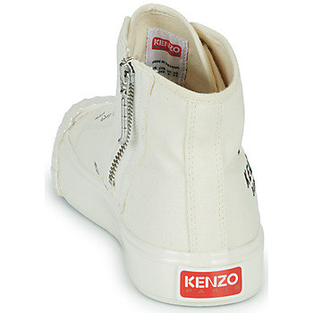 Kenzo KENZOSCHOOL HIGH TOP SNEAKERS Bianco