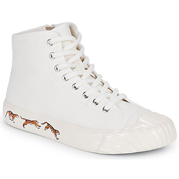 Scarpe Donna Sneakers alte Kenzo KENZOSCHOOL HIGH TOP SNEAKERS Bianco