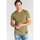 Abbigliamento Uomo T-shirt & Polo Le Temps des Cerises T-shirt BROWN Verde