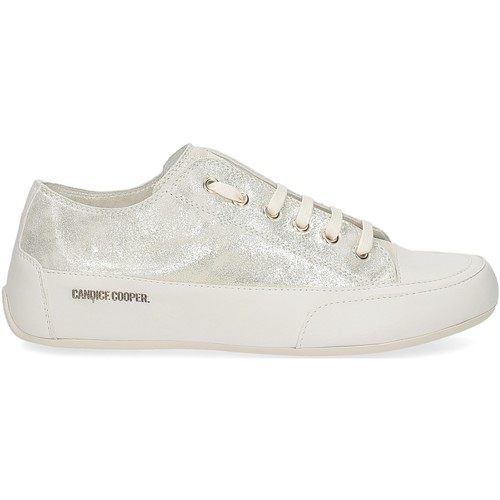 Scarpe Donna Sneakers Candice Cooper Rock S white gold Oro