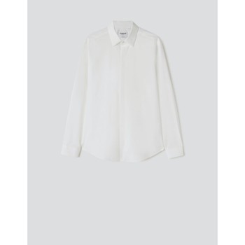 Abbigliamento Uomo Camicie maniche lunghe Dondup UC306S PS0012-000 WHITE Bianco