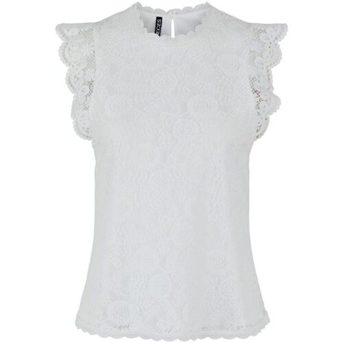 Abbigliamento Donna Top / T-shirt senza maniche Pieces 17120454 OLLINE-CLOUD DANCER Beige