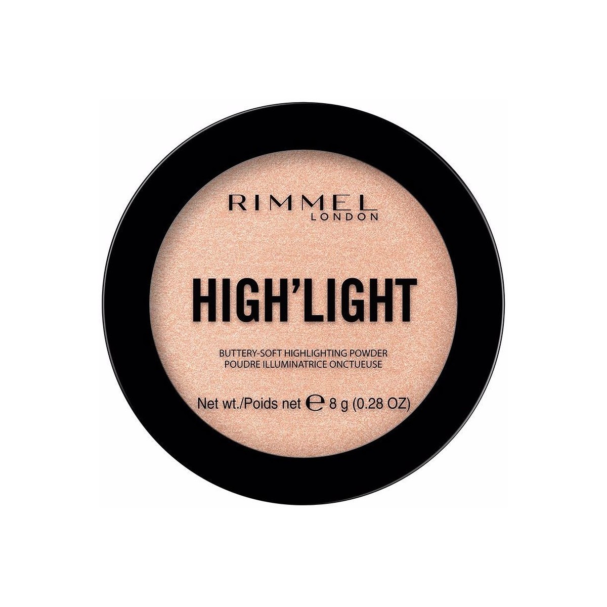 Bellezza Donna Ombretti & primer Rimmel London High'Light Buttery-soft Highlighting Powder 002-candleit 