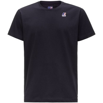 Abbigliamento Uomo T-shirt maniche corte K-Way T-shirt Uomo Edouard Blu