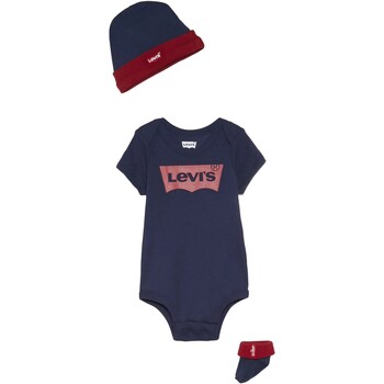 Abbigliamento Unisex bambino Completo Levi's 183235 Nero