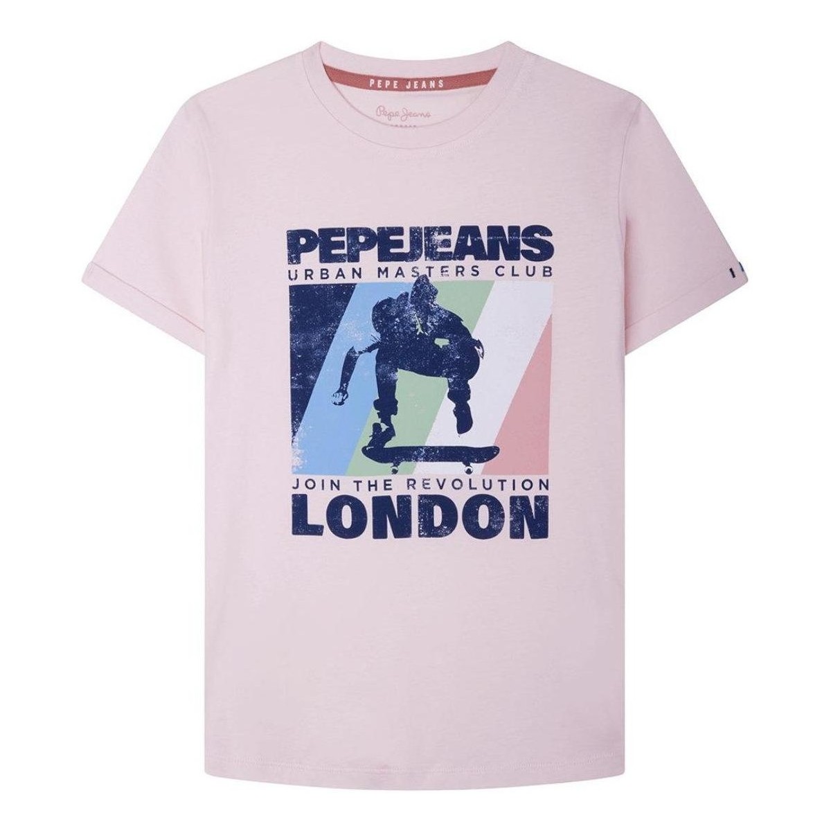 Abbigliamento Bambino T-shirt maniche corte Pepe jeans  Rosa