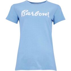 Abbigliamento Donna T-shirt & Polo Barbour LTS0395 BL19 Blu