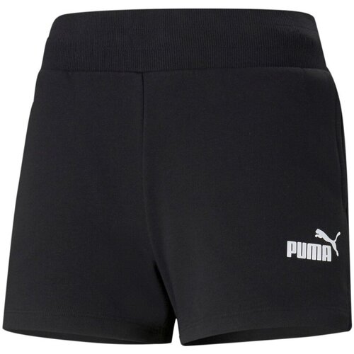 Abbigliamento Donna Shorts / Bermuda Puma Short Donna ESS 4'' Sweat Nero