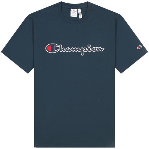 Abbigliamento Bambino T-shirt maniche corte Champion  Blu