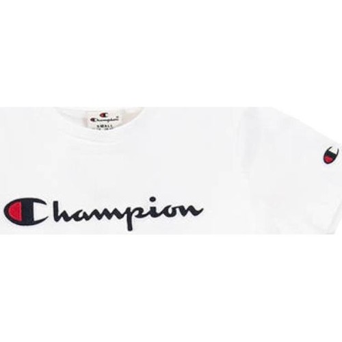 Abbigliamento Bambino T-shirt maniche corte Champion  Bianco