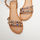 Scarpe Donna Sandali Bata sandali flat con strass Donna Beige
