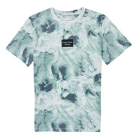 Abbigliamento Unisex bambino T-shirt maniche corte Calvin Klein Jeans TIE DYE AOP T-SHIRT Multicolore