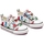 Scarpe Unisex bambino Sneakers Converse Baby Chuck Taylor All Star 2V OX A01621C Multicolore