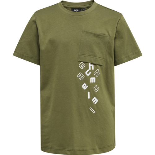 Abbigliamento Unisex bambino T-shirt maniche corte hummel T-shirt enfant  hmlMarcel Verde