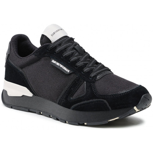 Scarpe Uomo Sneakers Emporio Armani SNEAKER X4X551XM979 Nero
