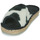 Scarpe Donna Pantofole Art of Soule COSY CLAQUETTES Nero / Bianco