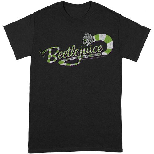 Abbigliamento T-shirts a maniche lunghe Beetlejuice BI125 Nero