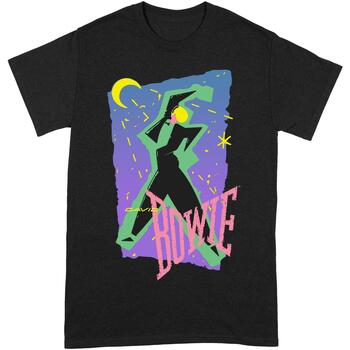 Abbigliamento T-shirts a maniche lunghe David Bowie Moonlight Dance Multicolore