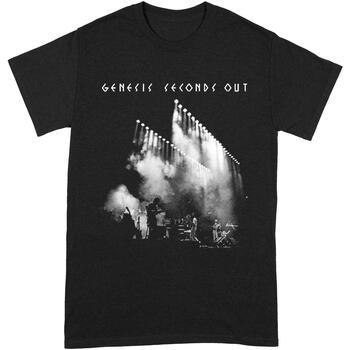Abbigliamento T-shirts a maniche lunghe Genesis Seconds Out Nero