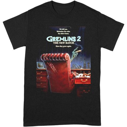Abbigliamento T-shirts a maniche lunghe Gremlins The New Batch Nero