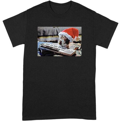 Abbigliamento T-shirts a maniche lunghe Gremlins BI185 Nero