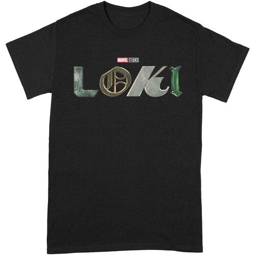 Abbigliamento T-shirts a maniche lunghe Loki BI188 Nero
