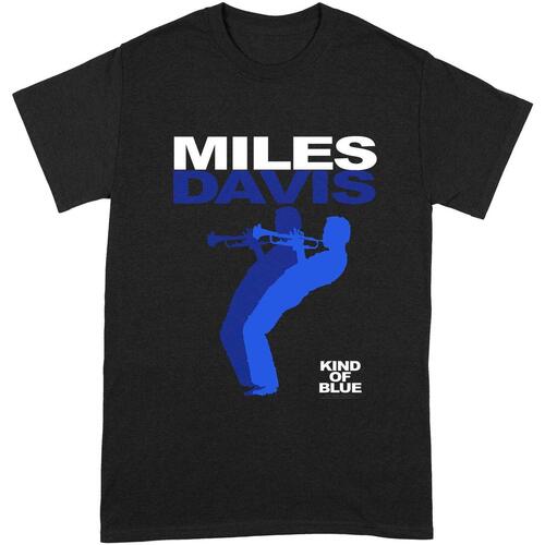 Abbigliamento T-shirts a maniche lunghe Miles Davis Kind Of Blue Nero
