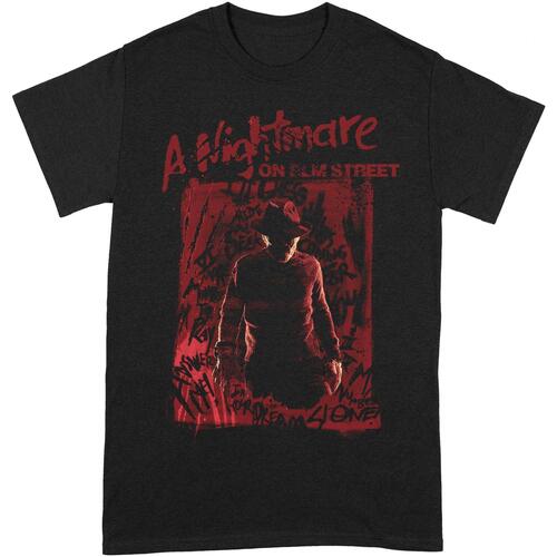Abbigliamento T-shirts a maniche lunghe Nightmare On Elm Street BI210 Nero