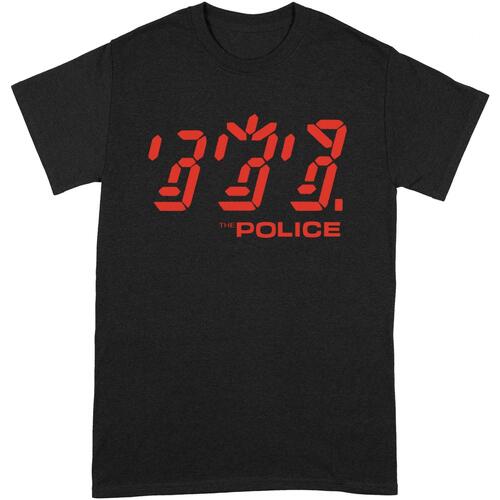Abbigliamento T-shirts a maniche lunghe The Police BI214 Nero