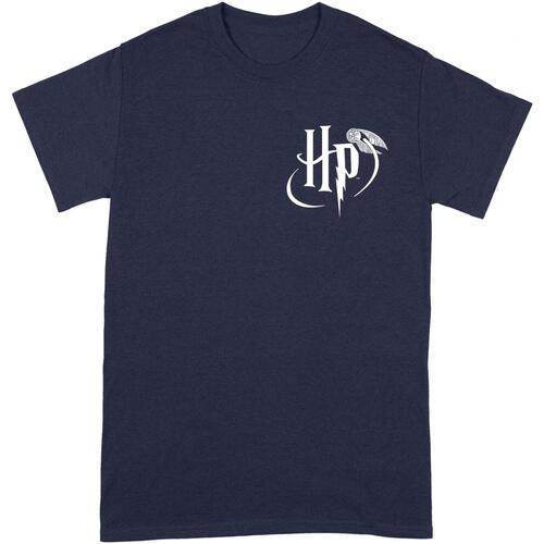 Abbigliamento T-shirts a maniche lunghe Harry Potter  Blu