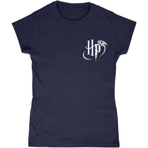 Abbigliamento Donna T-shirts a maniche lunghe Harry Potter BI263 Bianco