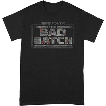 Abbigliamento Uomo T-shirts a maniche lunghe Star Wars: The Bad Batch BI275 Nero