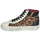 Scarpe Donna Sneakers alte No Name STRIKE MID CUT Nero / Leopardo
